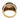 Vintage pearl onyx 14k yellow gold ring