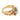 Retro diamond 14k yellow gold ring