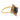 Vintage 2.50 carat sapphire diamond 18k yellow gold ring