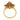 Vintage 2.50 carat sapphire diamond 18k yellow gold ring