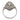 Art Deco style 0.95 carat diamond platinum ring Rings Jack Weir & Sons