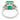 Vintage 4.81 carat emerald diamond 14k yellow gold platinum ring