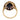 Edwardian 2.80 carat sapphire diamond 18k yellow gold platinum ring