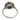 Art Deco style 1.24 carat diamond ruby platinum cluster engagement ring Rings Jack Weir & Sons