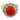 Edwardian coral diamond 18k yellow gold platinum cluster ring