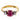 Victorian GIA 2.50 carat Burma no heat ruby diamond 18k yellow gold ring