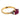 Victorian GIA 2.50 carat Burma no heat ruby diamond 18k yellow gold ring
