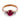 Victorian GIA 2.50 carat Burma no heat ruby diamond 18k yellow gold ring Rings Jack Weir & Sons