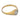 Art Deco diamond 14k yellow gold and platinum bezel set ring