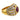 Vintage GIA 1.12 carat no heat ruby diamond 18k yellow gold bombe ring