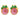 Vintage 40.00 carat pink tourmaline jade 24k yellow gold earrings
