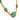Art Deco carved jade 14k yellow gold necklace