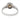 French Art Deco 1.31 carat fancy brown diamond platinum engagement ring