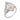 Art Deco GIA 5.14 carat diamond platinum engagement ring