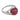 Art Deco 6.10 carat cabochon ruby platinum ring