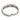 Marina B diamond 18k white gold bangle bracelet
