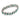 Vintage 17.00 carat emerald and diamond 18k white gold bracelet
