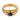 Victorian sapphire old European cut diamond 18k yellow gold ring
