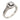 Vintage 1.00 carat diamond 14k white gold engagement ring