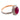 Mid Century GIA 3.00 carat Burma no heat ruby platinum ring
