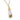 Vintage 14k yellow gold in a bottle pendant