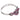 Mid century 9.00 carat ruby diamond 18k white gold bracelet