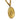 Victorian 18k yellow gold lyre necklace