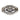 French Art Deco 2.00 carat old pear shape diamond onyx platinum brooch