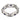 French Mid Century 18.00 carat sapphire diamond platinum bracelet