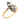 Edwardian diamond pearl 18k yellow gold ring Rings Jack Weir & Sons