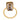Victorian 2.80 carat old mine cut diamond 18k yellow gold ring