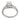 GIA 2.01 carat elongated old mine cut diamond platinum engagement ring