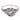 Art Deco GIA 1.00 carat diamond 18k white gold filigree ring