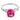 Mid Century 1.65 carat hot pink tourmaline diamond platinum ring Rings Jack Weir & Sons