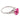 Mid Century 1.65 carat hot pink tourmaline diamond platinum ring Rings Jack Weir & Sons