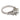 Vintage GIA 1.74 carat old mine cut diamond platinum engagement ring