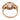 GIA 2.01 carat D flaweless diamond 18k rose gold and platinum ring