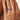 Vintage GIA 1.29 carat diamond sapphire 18k white gold engagement ring