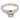 Vintage GIA 1.22 carat diamond platinum engagement ring