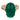 Vintage French GIA 12.53 carat emerald diamond 18k yellow gold ring