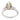 Mid Century GIA 2.60 carat fancy brown yellow diamond platinum engagement ring