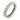 French Mid Century diamond 18k white gold eternity band