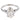 French Art Deco GIA 1.72 carat diamond 18k white gold engagement ring