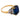 GRS 10.12 carat Ceylon royal blue sapphire diamond 14k gold platinum ring