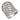 Contemporary 7.50 carat diamond 18k white gold large cocktail ring