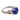 Tiffany & Co. Schlumberger 4.00 carat tanzanite diamond platinum ring