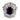 Vintage GIA 1.50 carat no heat sapphire diamond platinum cocktail ring / pendant