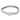 Art Deco 4.00 carat diamond 18k white gold bracelet
