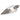 Art Deco diamond crystal silver and low karat gold arrow brooch
