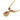 Vintage 2.10 carat ruby diamond 18k yellow gold necklace